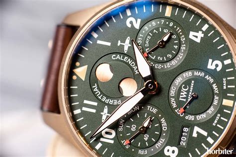 iwc big pilot perpetual calendar bronze|IWC big pilot chronograph.